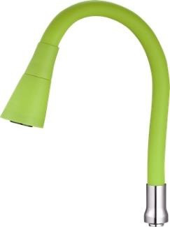 Излив гнущийся к смесителю для кухни (Цвет зеленый) WKC-059GN