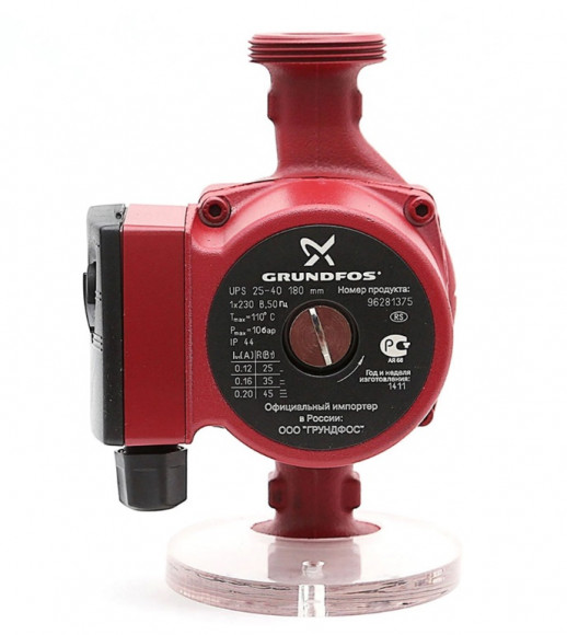 Насос циркуляционный UPS 25-40,G 1 1/2" GRUNDFOS
