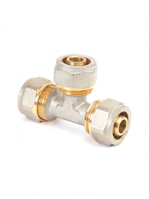 Тройник 16*20*16 ц/ц/ц/