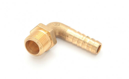 Штуцер УГЛОВОЙ d=10/1/2*наружн.резьба 0738