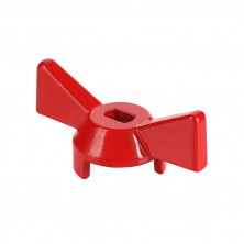 Ручка VALTEC для крана 1/2"-3/4" красная (бабочка) (VT.220.R.04)