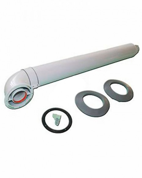 Комплект дымоходный коаксиальный [Barrido] [K-C-01 (BV)] {белый,}