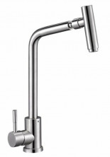 Смеситель для кух. мой c пов. изл. 35 нерж. Сталь, гайка EZA4-C