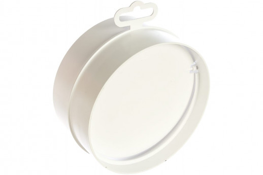 Соединитель "ERA" круглый с обратным клапаном (125) (12,5СКПО)