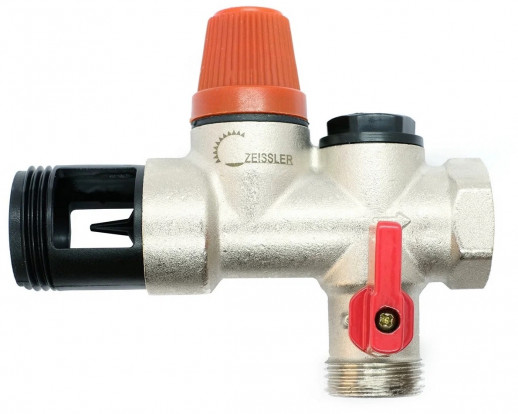 Группа безопасности для водонагревателя (¾"-7 бар) TIM