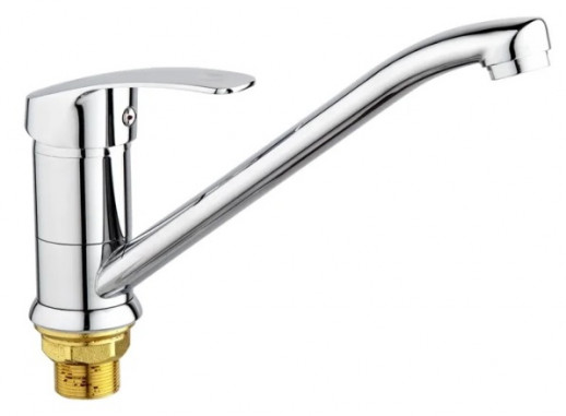 Смеситель для кухни с длинным поворотным изливом SL85-004FBS-25