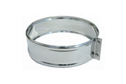 Хомут обжимной (430/0,5 мм) Ф197 (для сэндвича)