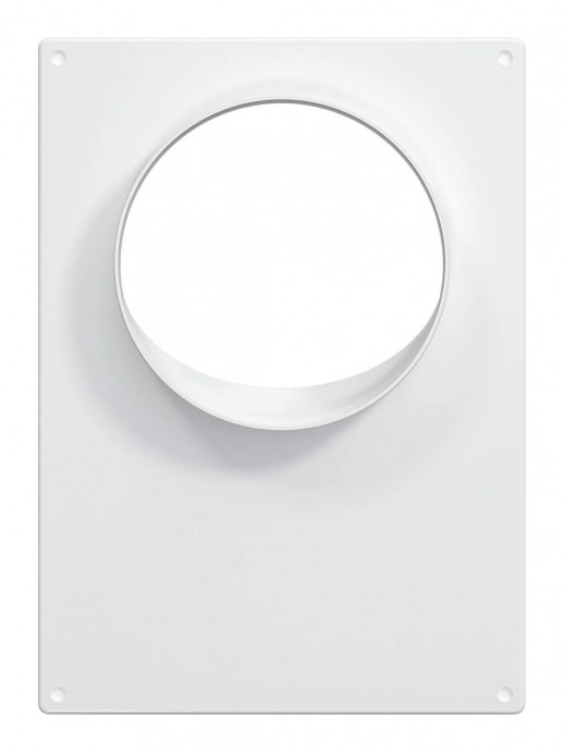 Площадка торцевая фланец ПТП фланец D110 решетка 180x250 пластик ER