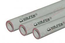 Труба арм.стекловолокном SDR 6 PN25 ф40х3,4 мм (40) (Valfex), 4м СЕРАЯ