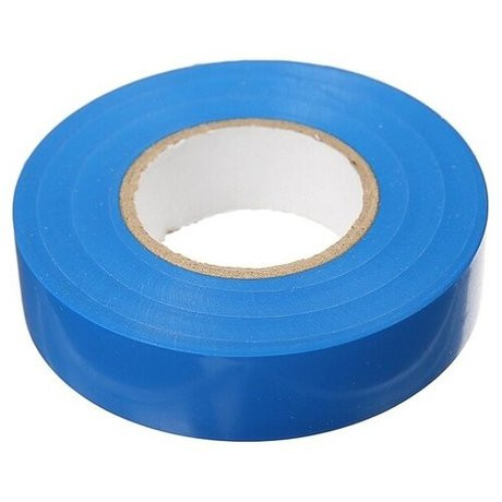 Изолента ПВХ синяя ширина 19мм х 20м Ормис