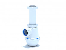 Сифон Ани 1 1/2"*40 Грот без выпуска A0120
