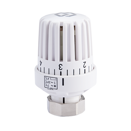 Термостатическая головка с жидкостным датчиком (для клапанов с присоединением "klick") MVI (1/60)