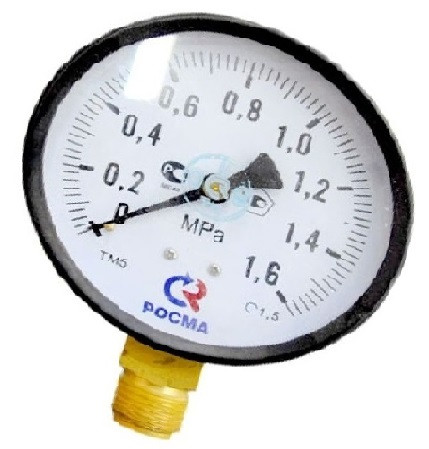Манометр  ТМ-510Р (МПз-Уф) (0..1,6 МПА) G 1/2