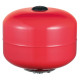 Расширительный бак HS PRO 12 литров для отопления вертикальный КРАСНЫЙ