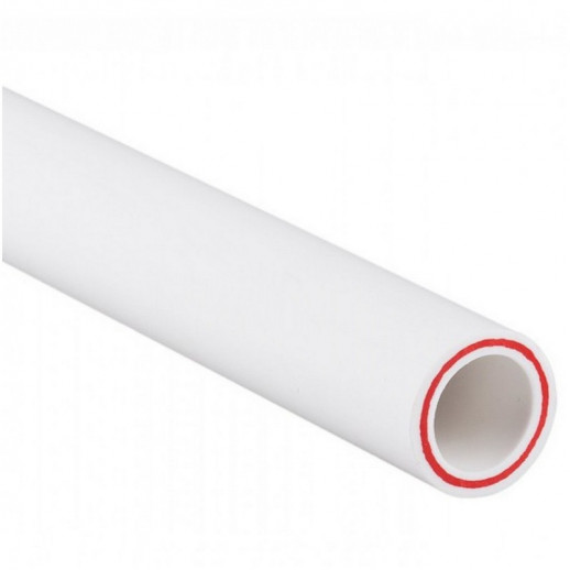 Труба армир.стекловолокном RTP (белый, стеклов. красный PN20,  SDR7,4) 20