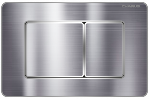 Клавиша для инсталляции CHARUS ROBUSTO FP.310.GSS.05 Нерж сталь (SS 304) Глянцевая