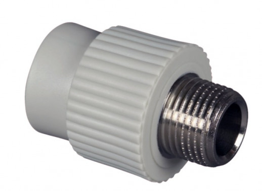 Переходник с металл. резьбой наруж.ДгК 25x1/2" FV-Plast