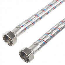 Подводка д/воды в силиконе 1/2"x0,6м В/В