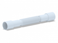 Гибкая труба 40/50*40/50, L397-807мм K606