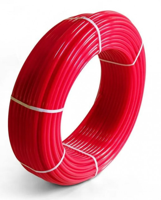 Трубы "RUSPIPE" PEX16*2.0 Напорная из полиэтилена КРАССНАЯ (100м)