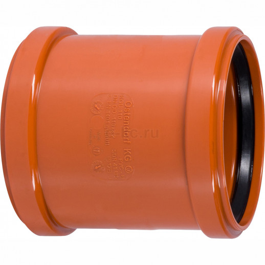 Муфта ремонтная KGU 110 Ger для нар.ужканализации,  Ostendorf