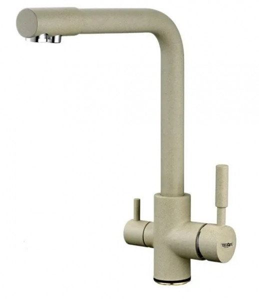 См-ль для кух. c подключением к фильтру с питевой водой (бежевый)