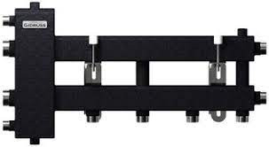 Балансир.коллектор BM-100-3DU (до 100кВт подкл.котла G 1¼″ 1+1+1 контура G 1″)