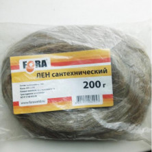 Лен-волокно (200гр.) FORA (заказ Енисей)