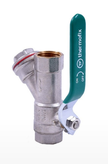 Шаровой кран с фильтром "Thermofix серия 1 000" (15 рычаг) (1015.09)