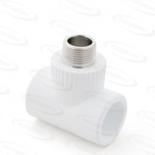 Тройник нар./рез RTP белый (32х1/2)