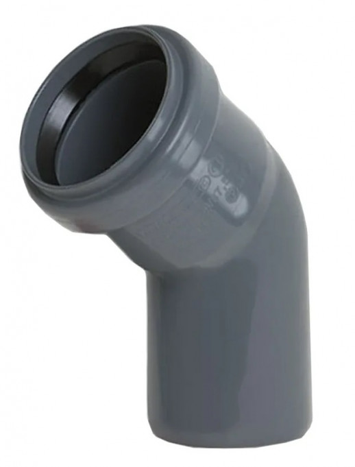 Отвод 45° 50мм вн.канализ. VALFEX
