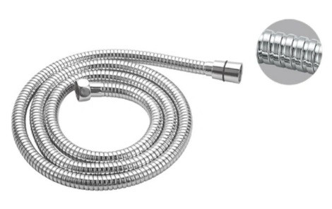 Шланг для душа одинар. плетение 1,5м хром FASHUN A45