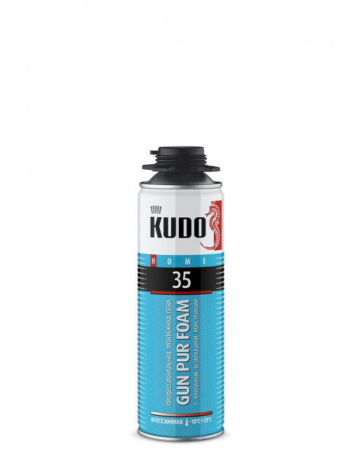 Пена Кудо Home 35 ВСЕСЕЗОННАЯ с клапаном безотказной констр. 650мл
