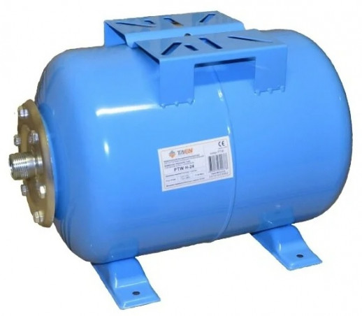 Гидроаккумулятор для водоснабжения WT-24LH (горизонтальный) "TAEN"