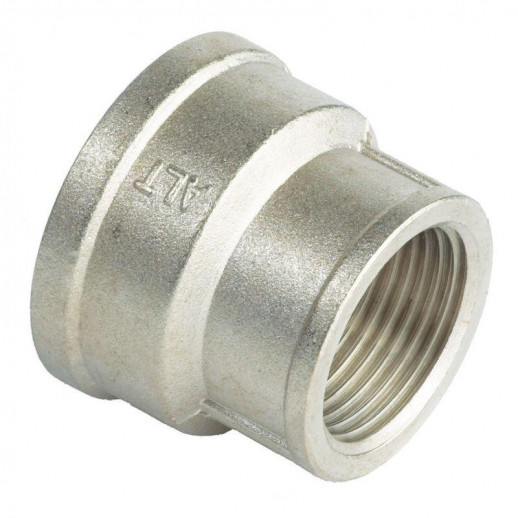 Муфта переходная (вн./вн.) D=1/2" x 3/8" {хром, резьбовой, латунь} [Altstream] [003020201]