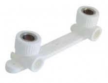 Комплект настенный для смесителя 20х1/2" в.р. (20/5) (Valfex) БЕЛЫЙ