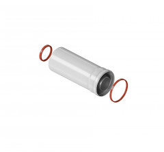 Удлинитель дымохода коакс. 60/100 L-250 мм KRATS (Y-025M)