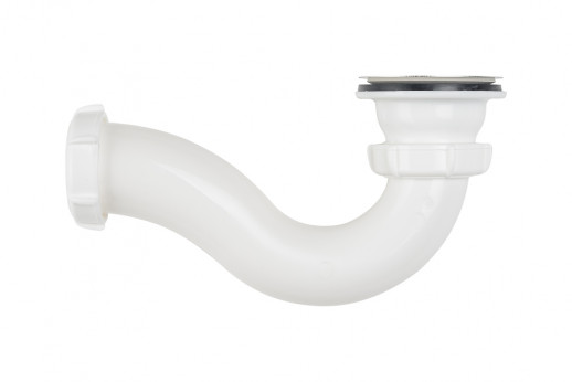 Сифон для душевого поддона с мет.реш. Aquant (длина болта 60 мм) с гибкой трубой V115-70-MR