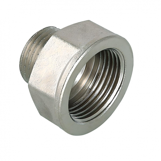 ViEiR PREMIUM Переходник никелированный 1 1/2 в х 1 1/4 н (латунь)