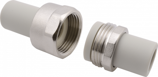 Резьбовое соединение труба-труба 25 FV-Plast