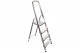 Алюминиевая лестница-стремянка матовая 4-х ст Алюмет АМ704