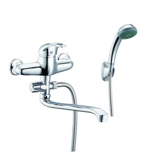 См-ль для ванны с плоским пов. изливом, ø40, выносной дивертор LOP-C (NHK6-C)