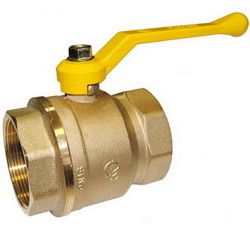 Кран газ.шар. ДУ-25 рычаг