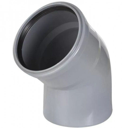 Отвод HTB 110*30 гр. Ger для внутренней канализации, Ostendorf