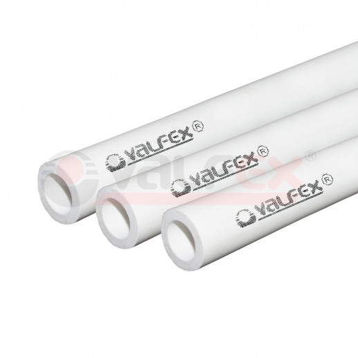 Труба SDR 6 PN20  ф20х3,4 мм (Valfex), 4м СЕРАЯ