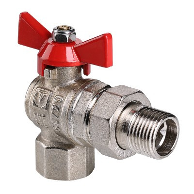 VALTEC Кран с америк. вн.-нар. УГЛОВОЙ 1"  (VT.228.N.06)