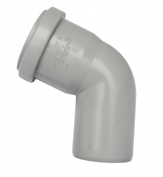 Отвод HTB 32*67 гр. Ger для внутренней канализации, Ostendorf  (20/1400)