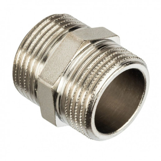 ViEiR PREMIUM Ниппель никелированный 3/4 (латунь)